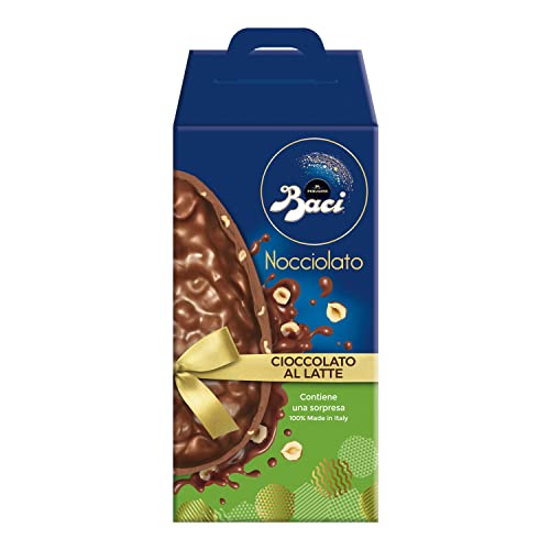 BACI PERUGINA Uovo di Pasqua Nocciolato Cioccolato al Latte con Sorpresa 370 g
