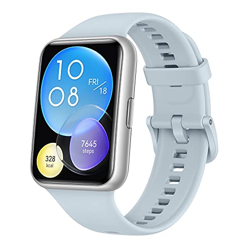 HUAWEI Watch FIT 2 Smartwatch, display FullView, chiamate Bluetooth, gestione della salute, lunga durata della batteria, allenamenti rapidi impulsi, rilevamento spO2,garanzia 30 mesi,46mm,blu,55028895