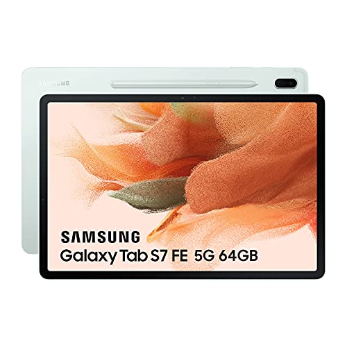 Samsung Galaxy Tab S7 FE 12.4' LTE - Tablet 64GB, 4GB RAM, Green