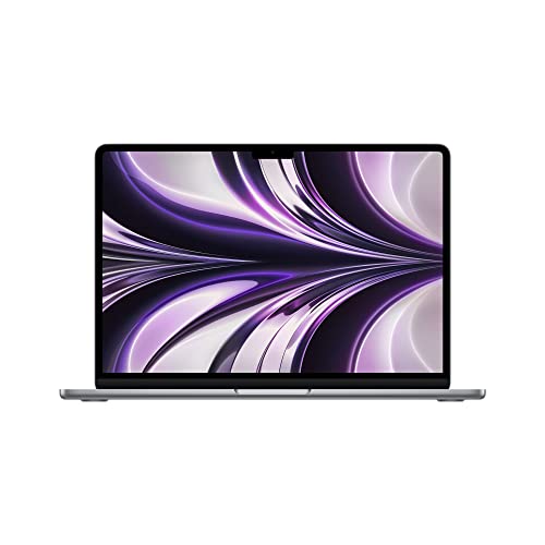 2022 Apple PC Portatile MacBook Air con chip M2: display Liquid Retina 13,6', 8GB di RAM, 256GB di archiviazione​​​​​​​ SSD storage, tastiera retroilluminata; color​​​​​​​ Grigio siderale
