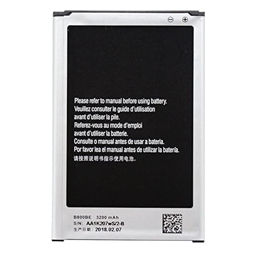 Audiosystem Batteria Compatibile Per Samsung Galaxy Note 3 Sm N9005 3200mah B800bc Ricambio Compatibile