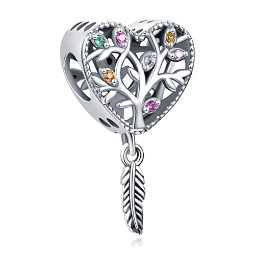 La Menars colore acchiappasogni ornamento 933 oro rosa argento sterling braccialetto da donna decorazione di perle adatto per bracciale collana ciondolo regalo di compleanno di san valentino