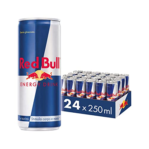 Red Bull Energy Drink, 250 ml (24 Lattine)