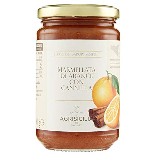 Agrisicilia Marmellata di Arance con Cannella - 360 g