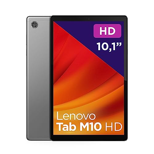Lenovo Tab M10 Seconda Generazione Display 10.1' HD, WI-FI, RAM 3GB, Memoria 32GB, Tablet Android 11, Iron Grey, Esclusiva Amazon, Alimentatore