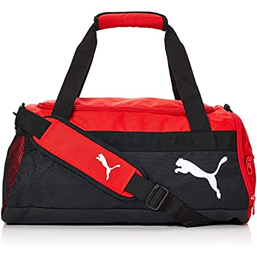 Puma ‎Teamgoal 23 Teambag S - Borsa sportiva, Unisex, Rosso/Nero, OSFA (‎46 x 24 x 23 cm)