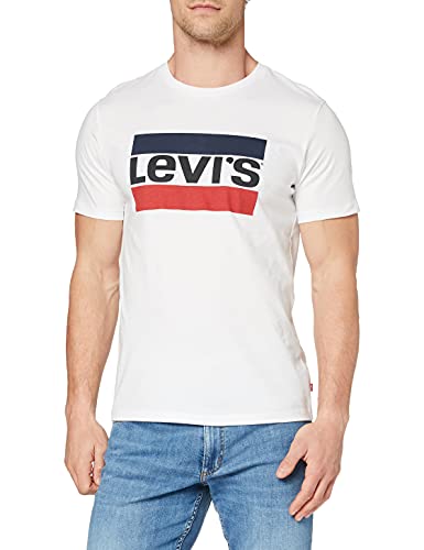 Levi's Sportswear Logo Graphic 84 Sportswear L, Maglietta Uomo, Bianco (84 Sportswear Logo White White), M