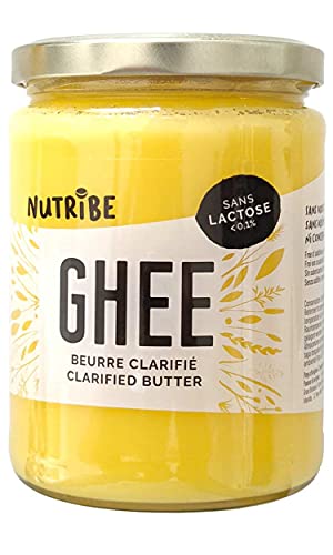 GHEE 460g - Mucche nutrite con erba - Energetico e fortificante, dieta chetogenica, senza lattosio, senza caseina