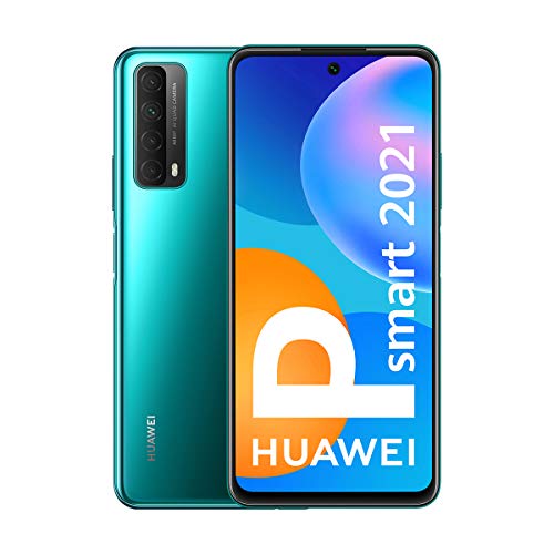 Huawei P smart 2021 - Smartphone 128GB, 4GB RAM, Dual Sim, Crush Green