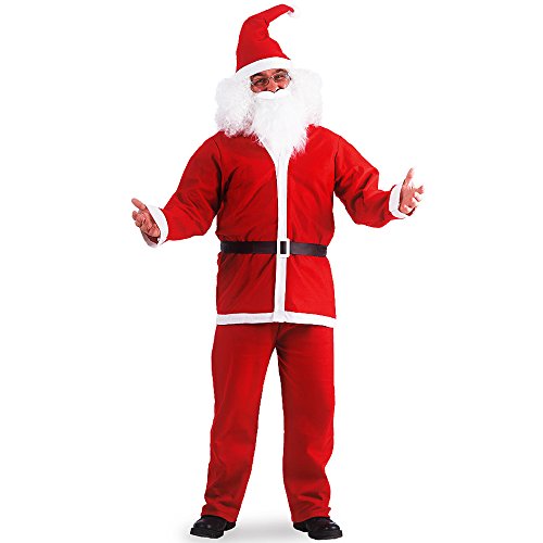 Costume Babbo Natale economico abito vestito L/XL