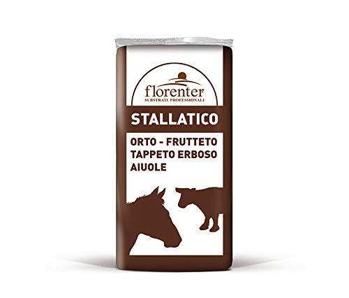 Stallatico sfarinato concime organico biologico azotato ammendante naturale in sacco da 50 litri Vivaio di Castelletto