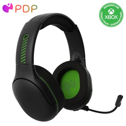 PDP AIRLITE PRO WIRELESS HEADSET BLACK for Xbox Series X|S, Xbox One, Officially Licensed