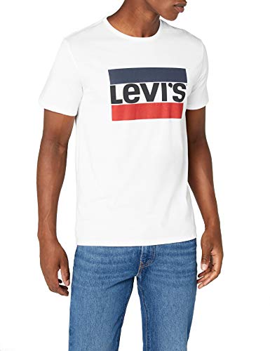 Levi's Sportswear Logo Graphic 84 Sportswear L, Maglietta Uomo, Bianco (84 Sportswear Logo White White), L