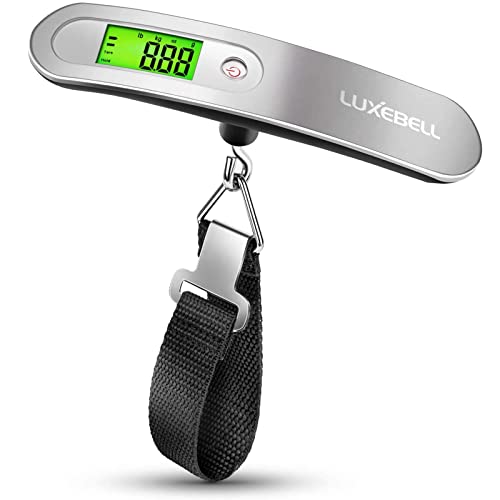 Luxebell Bilancia digitale pesa valigie con Con Zero e Tare Batteria Inclusa