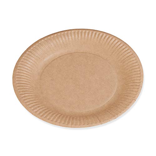 LE NAPPAGE ARTS DE LA TABLE 50 piatti in cartoncino compostabile diam 23cm Premium Kraft