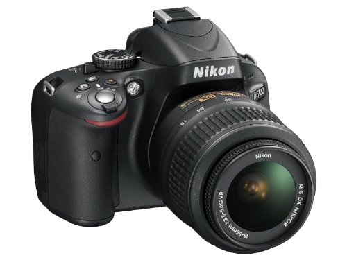 Nikon Fotocamera reflex digitale D5100 con kit obiettivo VR da 18 a 55 mm (16,2 MP) LCD da 3 pollici (rinnovato)