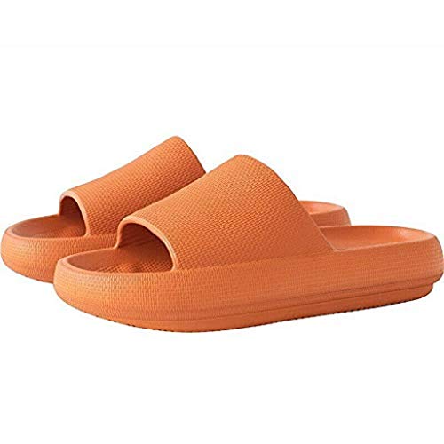DaYee 2020 - Pantofole con tecnologia Super Soft-Tech, colore: Nero, (arancione), 37/38 EU