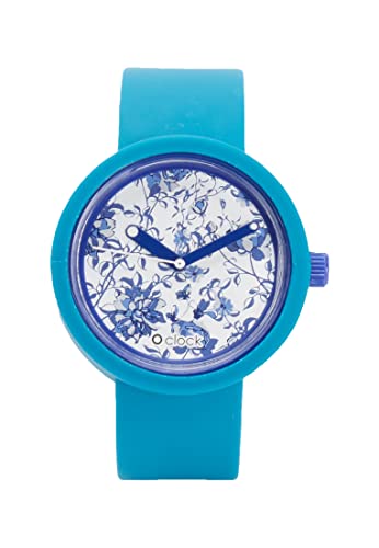 O bag - Orologio O clock in silicone movimento solo tempo per uomo e donna (18 cm)