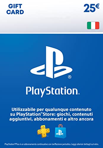 25€ PlayStation Store Gift Card | PSN Account italiano [Codice per email]