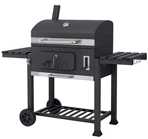 Tepro Toronto Xxl 2019 Carrello Per Barbecue, Antracite, Acciaio Inossidabile, 152 x 73 x 137 Cm