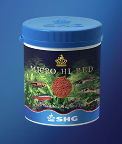 SHG Premium Micro Hi Red 50 gr mangime in microgranuli per pesci tropicali