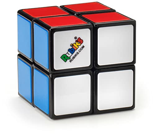 Rubik's Mini 2x2, classico rompicapo ad abbinamento di colori 2x2, giocattolo rompicapo tascabile per allenare il cervello
