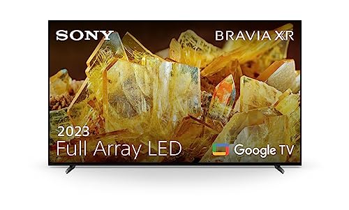 Sony BRAVIA XR, XR-65X90L, Full Array LED, 4K HDR, Google TV, ECO PACK, BRAVIA CORE, Ottimo per PlayStation 5, Aluminium Seamless Edge Design, Modello 2023