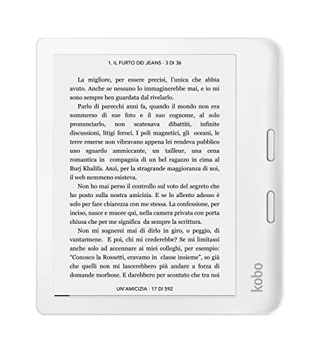 Kobo Libra 2 | eReader | Touchscreen impermeabile da 7' | Antiriflesso | Luminosità e temperatura colore regolabili | Riduzione luce blu | eBook | WiFi | 32 GB | Tecnologia Carta E Ink