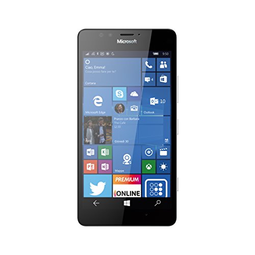Microsoft Lumia 950 Smartphone, 32 GB, Bianco [Italia]