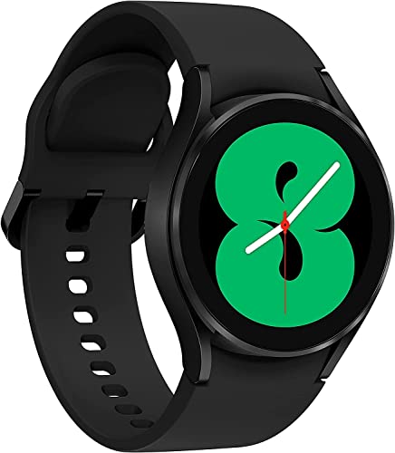 Samsung Galaxy Watch4 40mm Orologio Smartwatch, Monitoraggio Salute, Fitness Tracker, Batteria lunga durata, Bluetooth, Nero, 2021