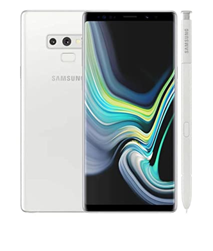 Samsung Galaxy Note 9, 128GB, Bianco (Ricondizionato) Smartphone Originale di fabbrica in esclusiva per il mercato europeo (versione internazionale)