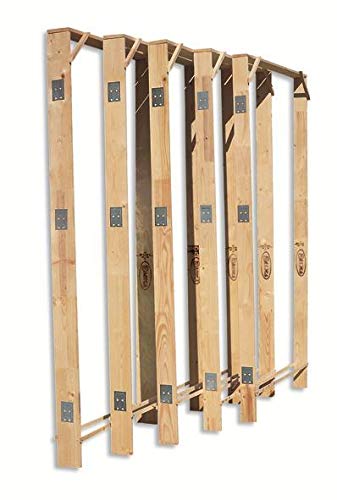 Controtelaio in legno di abete per porte universale 215x104x10 cm REGOLABILE