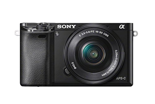 Sony Alpha 6000L - Kit Fotocamera Digitale Mirrorless con Obiettivo Intercambiabile Selp 16-50Mm, Sensore Aps-C, Eye Af, Ilce6000B + Selp1650, Compatibile con obiettivi innesto E di Sony, Nero