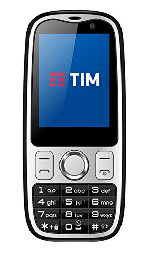 Tim Easy 4G Smartphone, Marchio Tim, 2 GB, Nero [Italia]