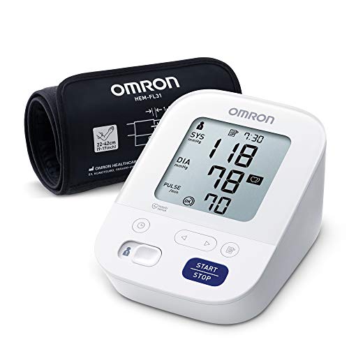 OMRON X3 Comfort Misuratore di Pressione Arteriosa da Braccio digitale - Apparecchio per Misurare la Pressione con Bracciale Intelli Wrap, per il Monitoraggio Domestico dell'Ipertensione