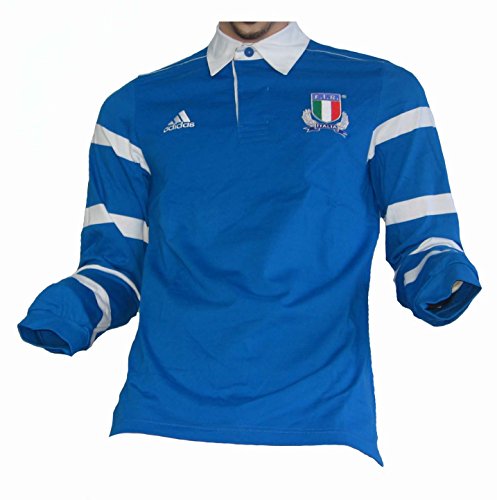 Adidas - Maglia da rugby dell'Italia F.I.R.