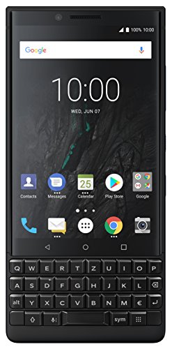 BlackBerry Key 2 4.5' 4G 6GB 64GB 3500mAh Black - Smartphones (11.4 cm (4.5'), 64 GB, 12 MP, Android, 8.1 Oreo, Black) - QWERTZ