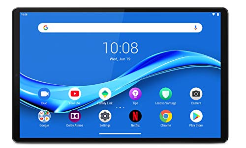 Lenovo Tab M10 FHD Plus (2nd Gen) Tablet - Display 10.3' Full HD (MediaTek Helio P22T, Storage 64GB Espandibile fino ad 1TB, RAM 4GB, WiFi+Bluetooth, 2 Speaker,Android 9 Pie) Grigio - Esclusiva Amazon