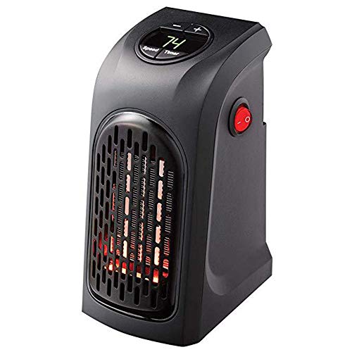 Mini Handy Heater Plug-in, 400W Riscaldatore a Parete Stufa Scaldamani Hotel Cucina Bar Bagno Auto Viaggia 110-220 V