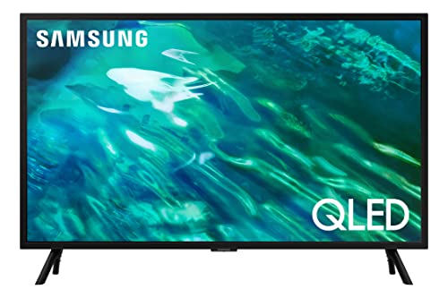 Samsung TV QLED QE32Q50AAUXZT, Smart TV 32' Serie Q50A, QLED, Alexa integrato, Nero, 2021, DVB-T2 [Efficienza energetica classe G]