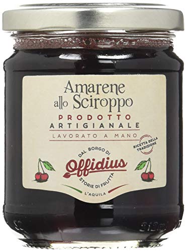 Offidius Amarene Allo Sciroppo, Frutta Di Prima Scelta - 220 gr