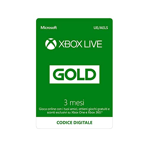Abbonamento Xbox Live Gold - 3 Mesi | Xbox Live - Codice download