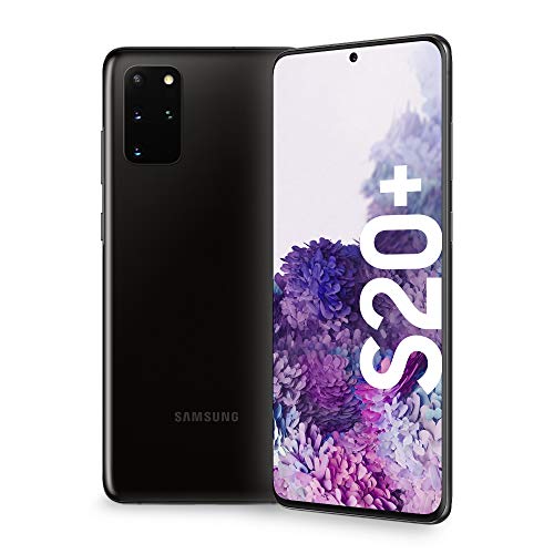 Samsung Galaxy S20+ Smartphone, 4G, Display 6.7' Dynamic AMOLED 2X, 4 Fotocamere Posteriori, 128 GB Espandibili, RAM 8 GB, Batteria 4500 mAh, Hybrid SIM/eSIM, Nero