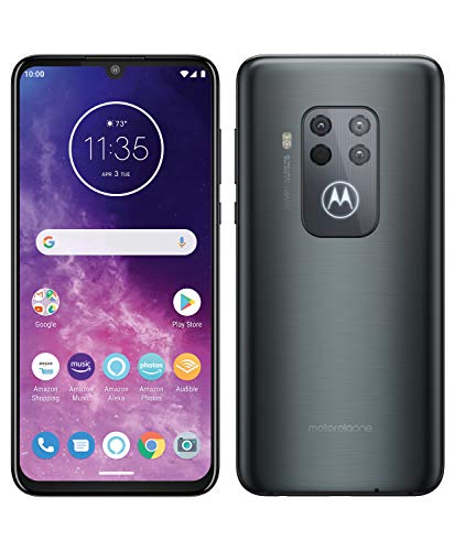 Motorola One Zoom - Smartphone 128GB, 4GB RAM, Dual Sim, Electric Gray