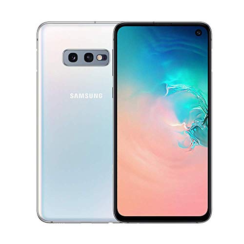 Samsung Galaxy S10e 128GB 5.8 pollici 16MP Dual-SIM - Smartphone senza SIM in prisma, colore: Bianco (Ricondizionato)