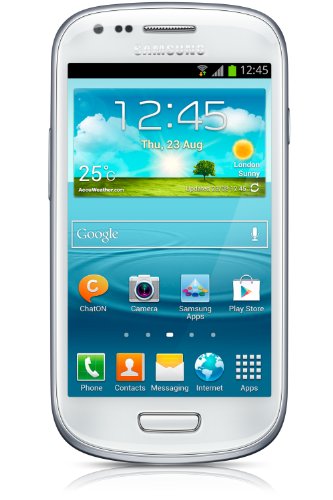 Samsung Galaxy S III mini GT-I8200 8 GB Bianco – Smartphone, SIM singola, Android, Edge, Gprs, GSM, HSPA +, Micro-USB B, Barra)