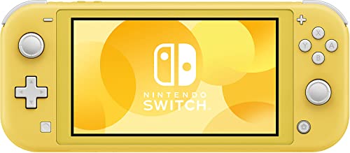 Gelbe Nintendo Switch Lite-Konsole