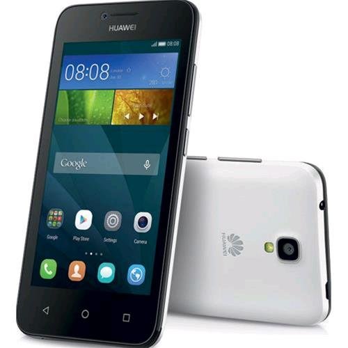 Huawei Y5 (Y560) Smartphone, 8 GB, Nero/Bianco