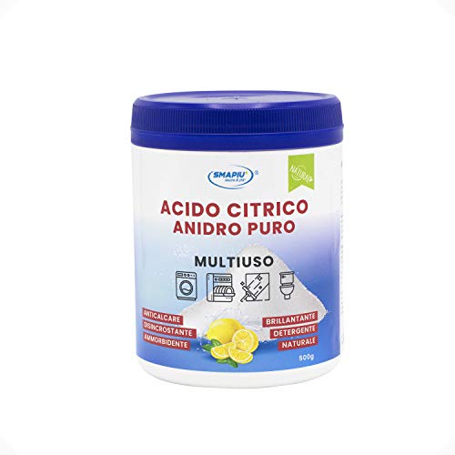 Acido Citrico Puro - Detergente Multiuso 100% di origine naturale - 500 g