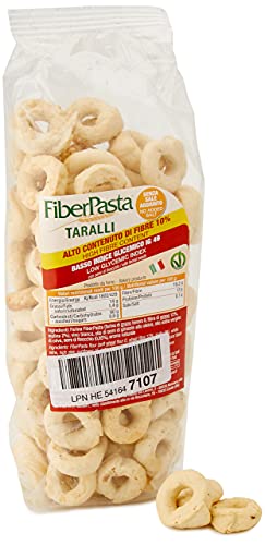 FIBERPASTA Taralli a Basso Indice Glicemico - 250 g